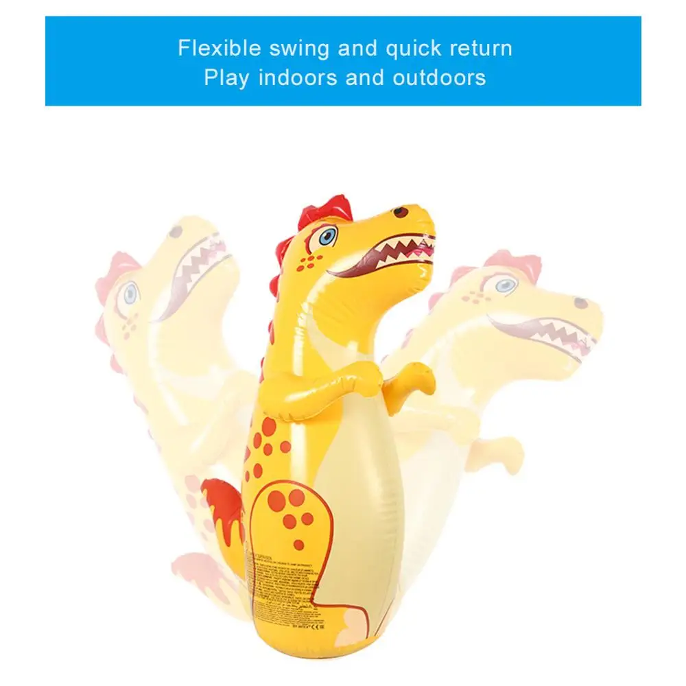 Надувные 3D игрушки Dinasour 38 дюймов мешок для пробивки интерактивные детей