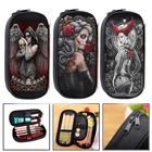 Пенал для карандашей, с принтом ангела, в готическом стиле