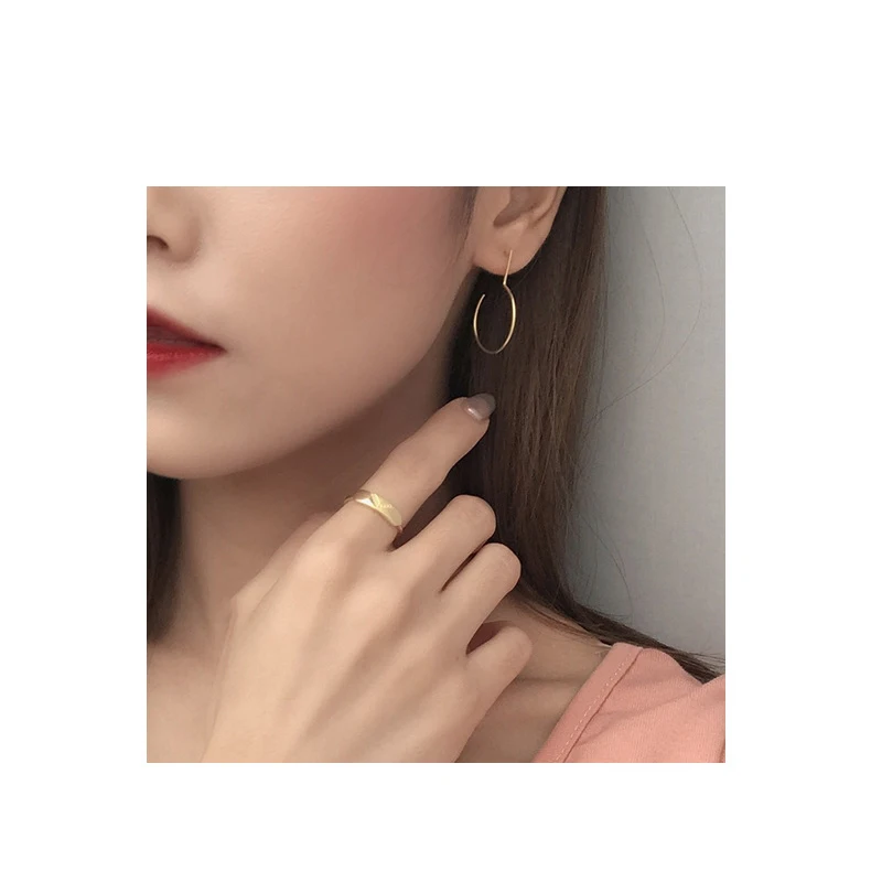 100% 925 Solid Real Sterling Silver Ring Fashion Jewelry For Teen Girl Office Lady Open Sizable 5 6 7 8 Wholesale Price DS1737 | Украшения