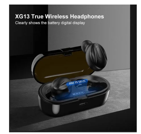 Bluetooth-наушники V5.0 TWS настоящие беспроводные наушники-вкладыши водонепроницаемые