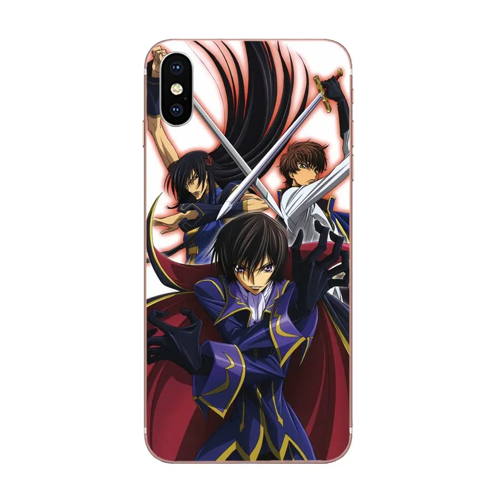 Аниме Code Geass для Huawei NOVA 2 V20 Y3II Y5 Y5II Y6 Y6II Y7 Y9 G8 G9 GR3 GR5 GX8 Prime 2018 2019 мягкие ТПУ чехлы |
