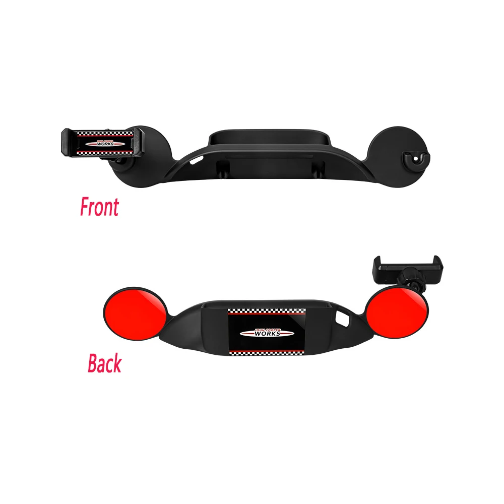 phone holder in car dashboard navigation bracket for telephone support mini cooper s jcw 2020 2021 2022 new styling accessories free global shipping
