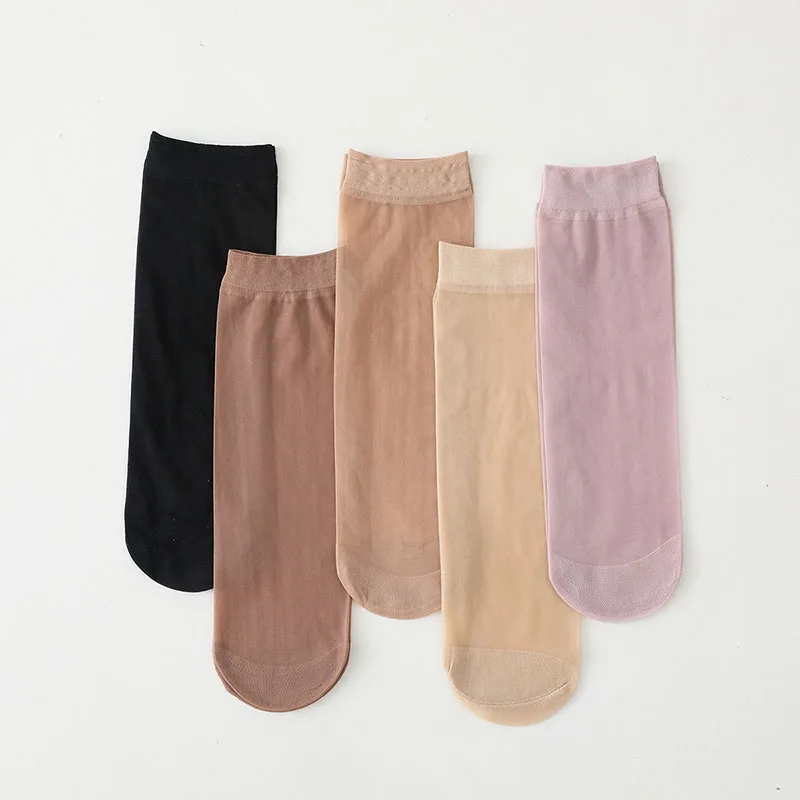 

10 Pairs Small Chili High Quality Velvet Short Stockings Women's Summer Beautiful Girls Thin Silk Sexy Ultra-Thin Elastic Socks