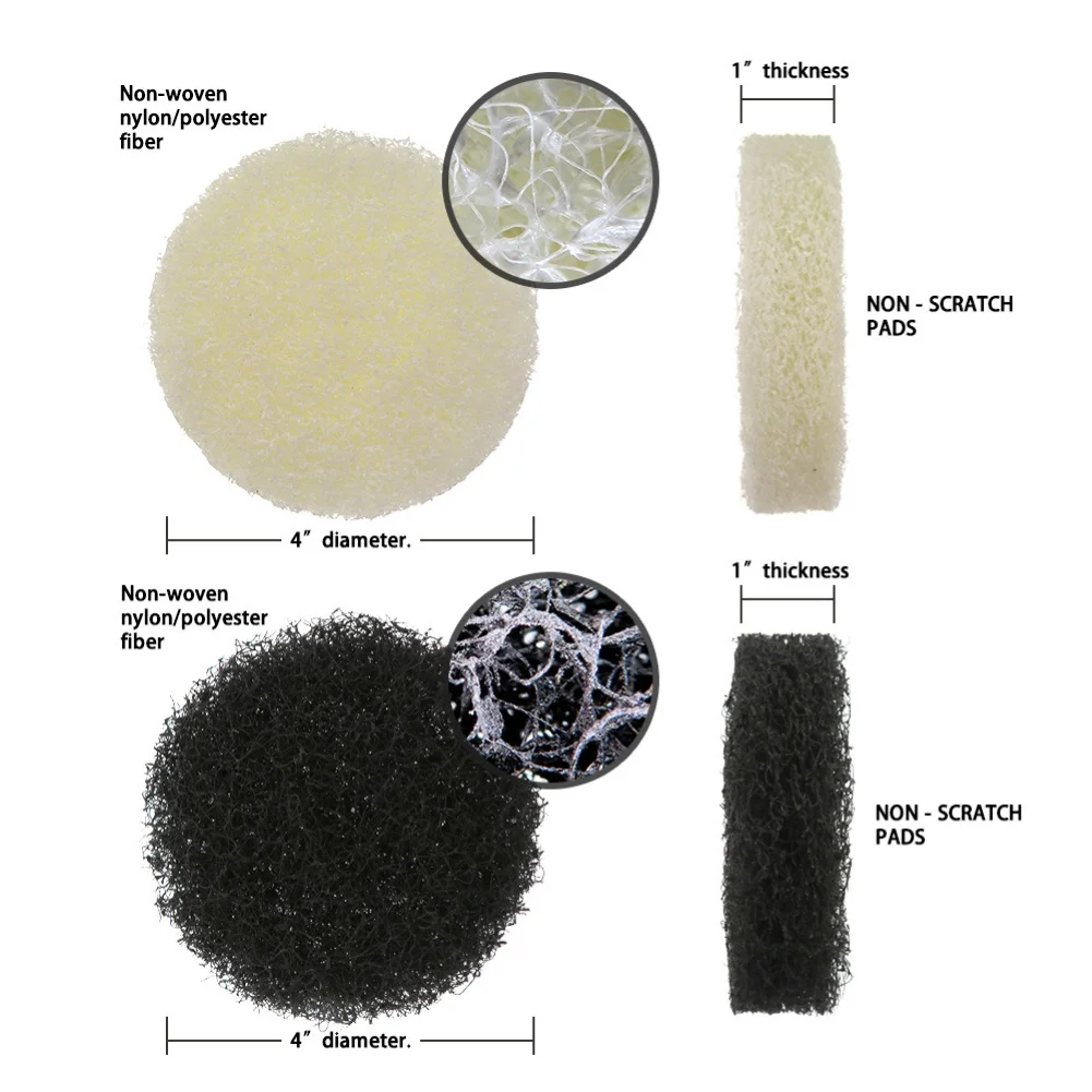 

18Pcs Electric Drill Brush Cleaning Power Scrubber Tub Cleaner Attachment Kit