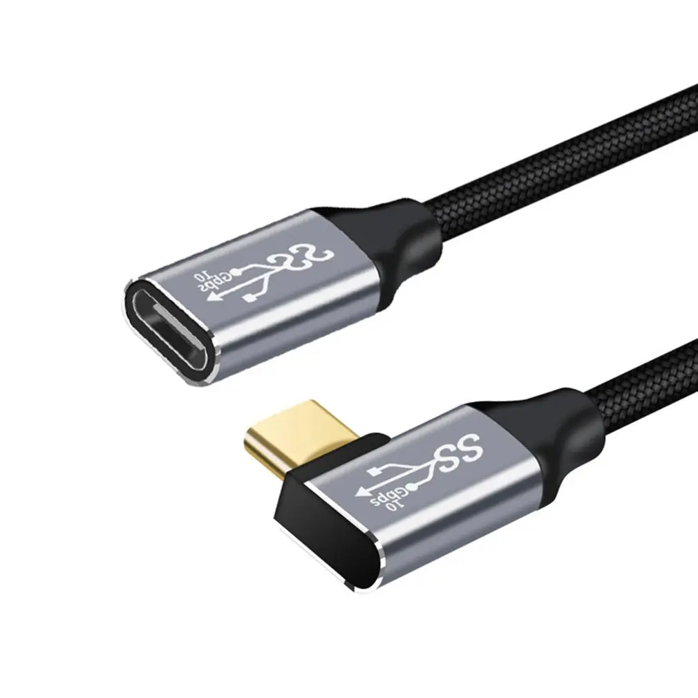 Кабель USB Type-C 100 Gen2 Thunderbolt 3 «Мама-папа», 3,1 Вт