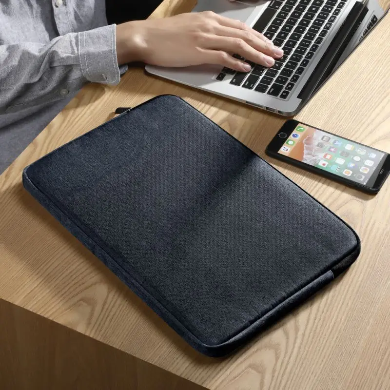

13/15 Inch Waterproof Laptop Bag Multifunctional Fabric Laptop Case Portable Notebook Computer Carrying Case Bag Pouch