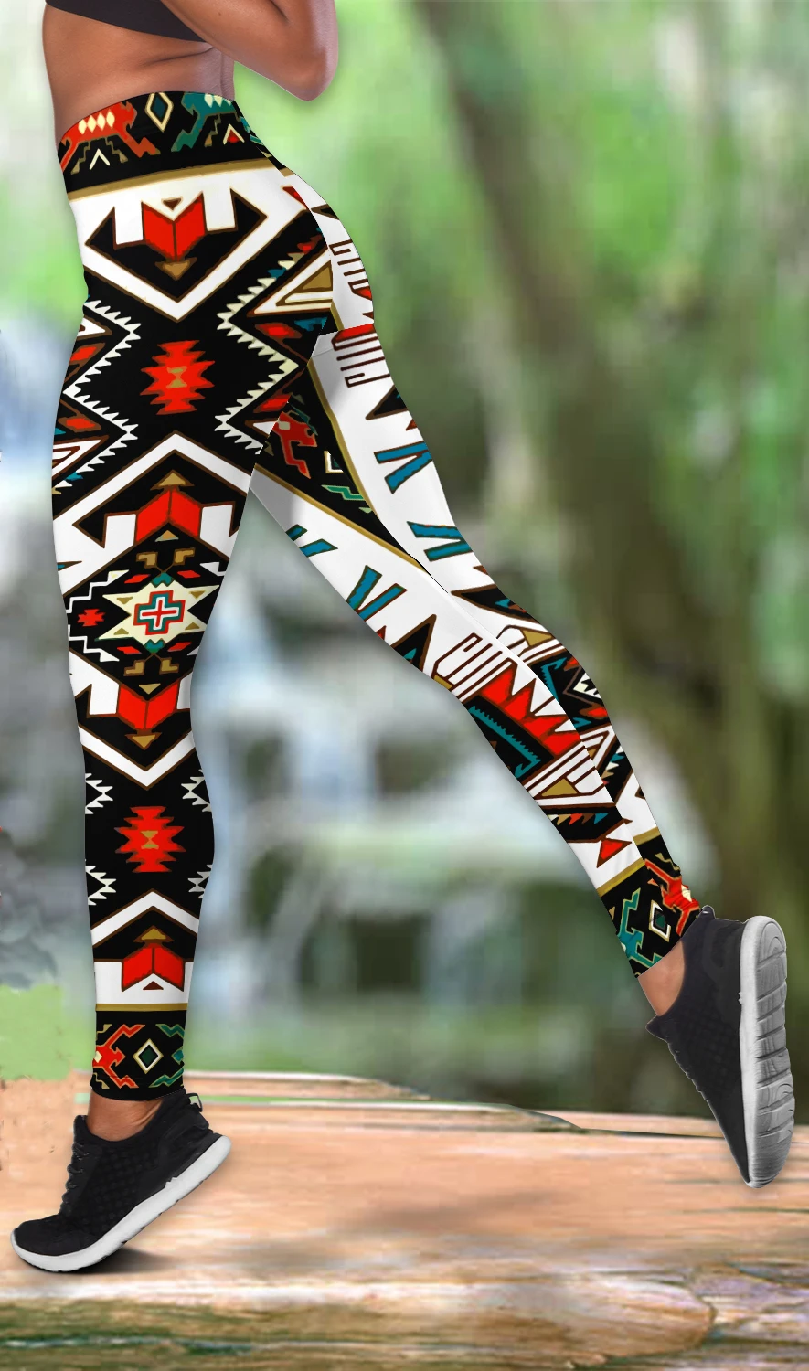 

Fashion 3D Print Native Indian Colorful woman Hollow Tanktops & Leggings For Hipster Leisure Female Sexy Oversized EU Size S-72