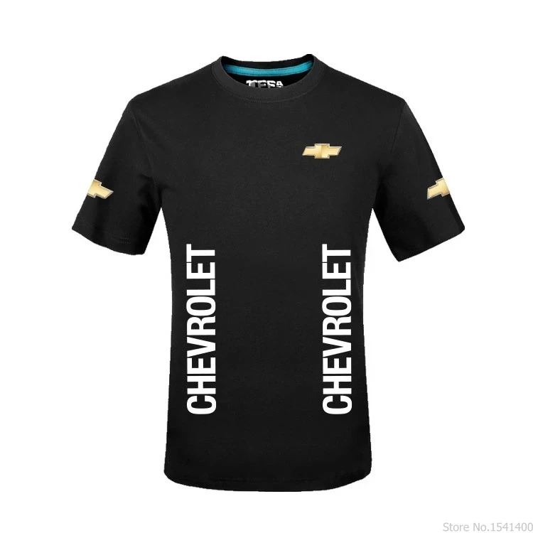 

High Quality Brand Men Woman Casual Short Sleeve Chevrolet T-shirt O-neck Fashion Printed Cotton T Shirt Men Tee Shirt Tops