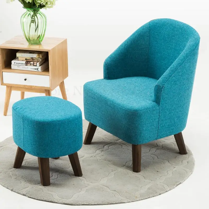 Скандинавский одноместный диван для маленькой квартиры современный