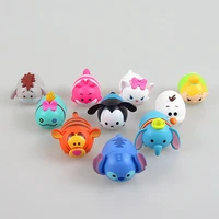 10pcsset mini mickey dumbo pvc tsum action figure dolls collection model toy for christmas gift children kids birthday doll toy