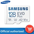 SAMSUNG EVO Plus карта памяти Micro SD, 128 ГБ, 256 ГБ, 512 ГБ