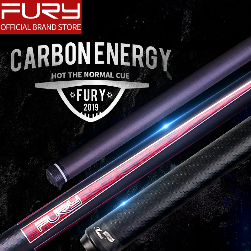 Fury billiard carbon tecnologia набор кией для бассейна тайваньское оборудование с девятью шариками позволит вам вести последний тренд