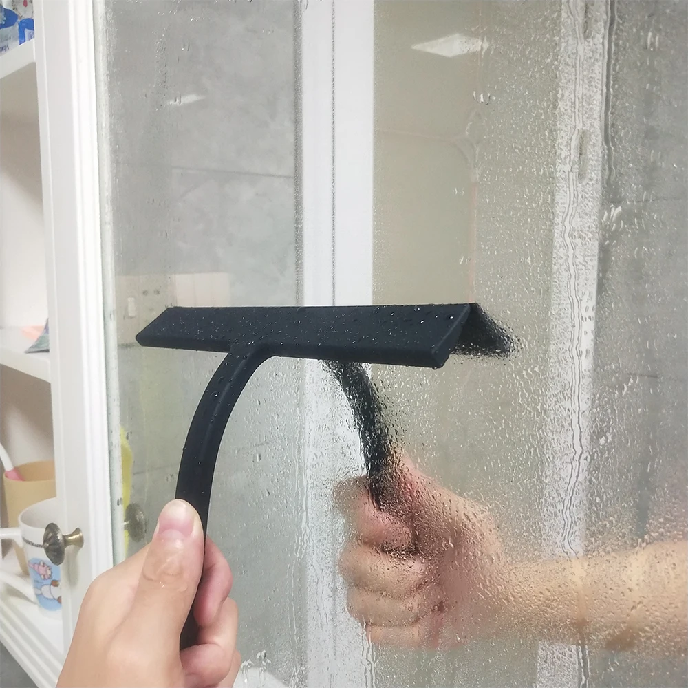 Душ Ракель окна Стекло стеклоочистителя скребок очиститель с Силиконовый нож &