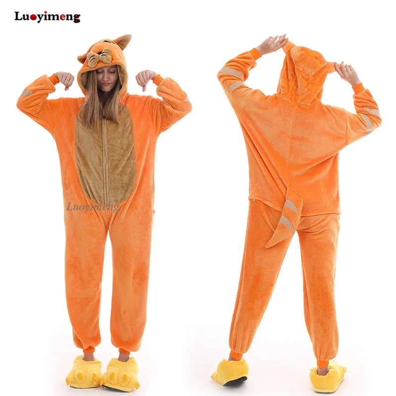 2020 пижамы для взрослых в виде животных Мультяшные кигуруми одежда сна единорог