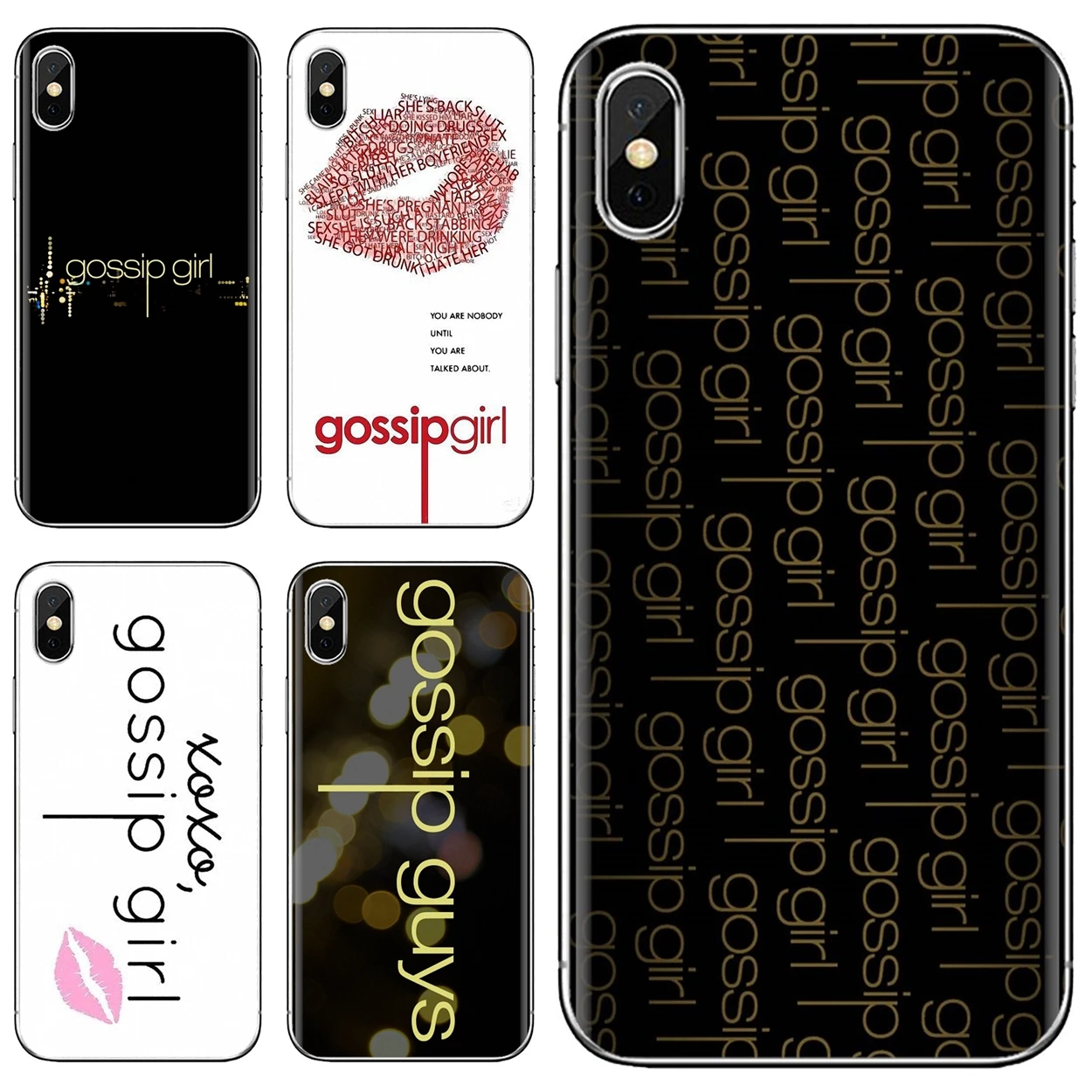 Мягкий силиконовый чехол для телефона из ТПУ с логотипом Сплетницы Sony Xperia XA Z Z1 Z2 Z3