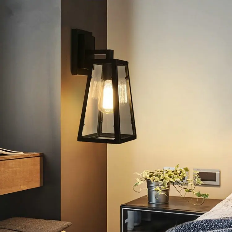 Винтажные уличные водонепроницаемые настенные лампы светодиодный светильник из