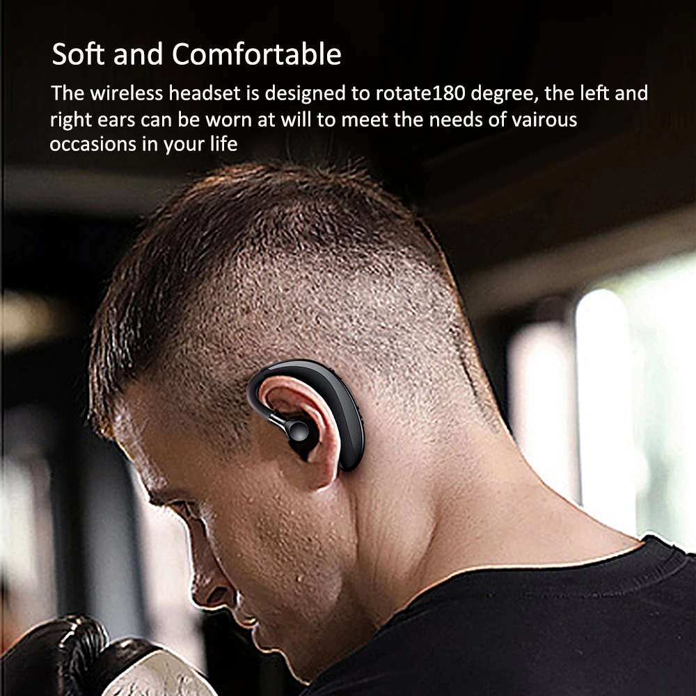 

Bluetooth 5.0 Earphones S300 Wireless headset sport Earbuds Headphones With Mic For all smart Phone Xiaomi Samsung Huawei LG