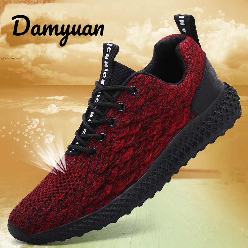 Damyuan/ г. Новая Осенняя модная мужская повседневная обувь удобные легкие кроссовки размер 46 48 мужские кроссовки Zapatos De Hombre Vip Link