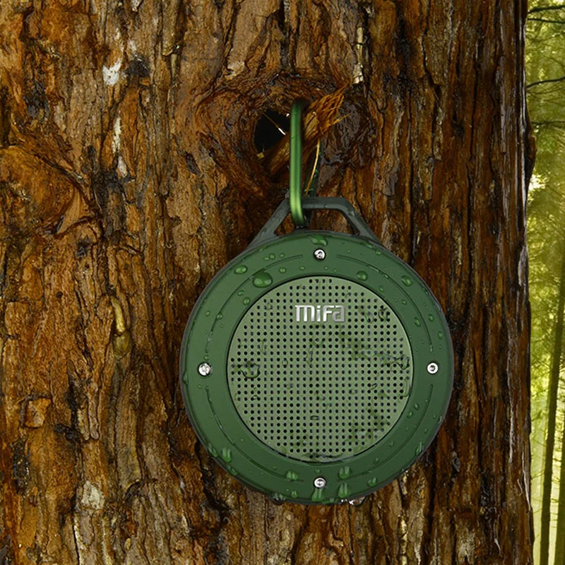 MIFA F10 Outdoor Wireless Bluetooth Stereo Portable Speaker Built-in mic Shock Resistance IPX6 Waterproof Speaker with Bass enlarge