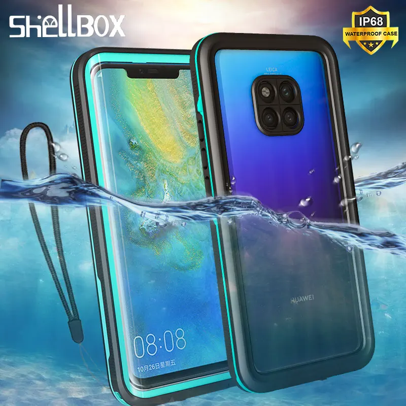 Водонепроницаемый пыленепроницаемый чехол для телефона Huawei Mate30 Pro P30 IP68 дайвинга