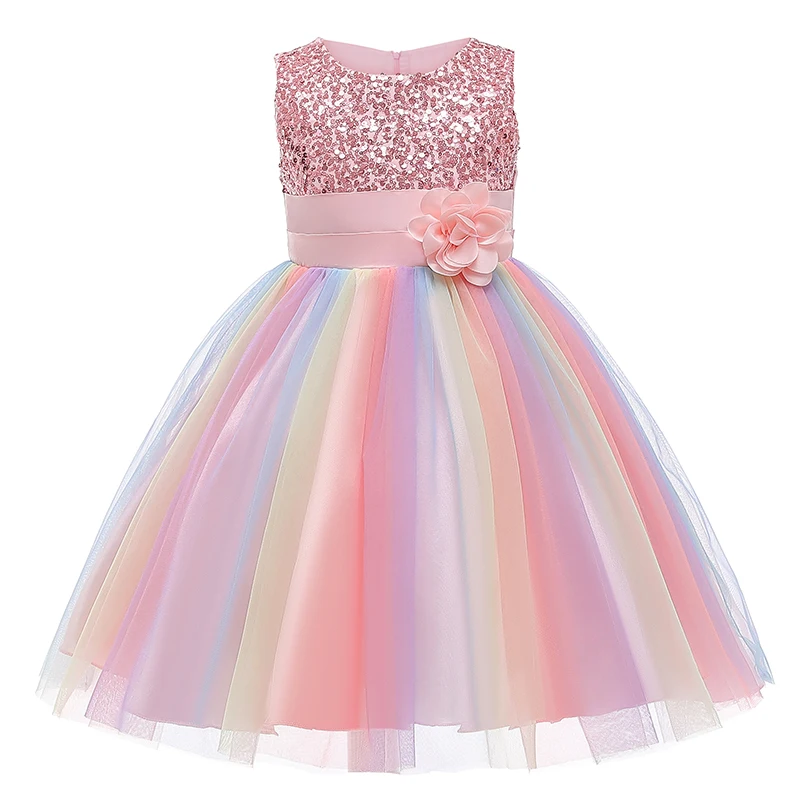 

2020 Kids Baby Wedding Party Clothes Teenager Clothing Children's Dresses Girl Elegant Dress For Girls Christmas Gown Costume