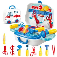 kids doctor set pretend play girls boy role playing games hospital accessorie medical kit nurse bag toys children christmas gift