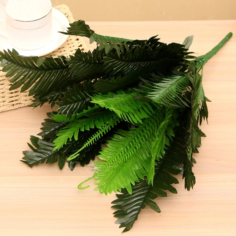 P15F 1 букет 18 головок Искусственные Шелковые Растения Cycas пальмовое дерево