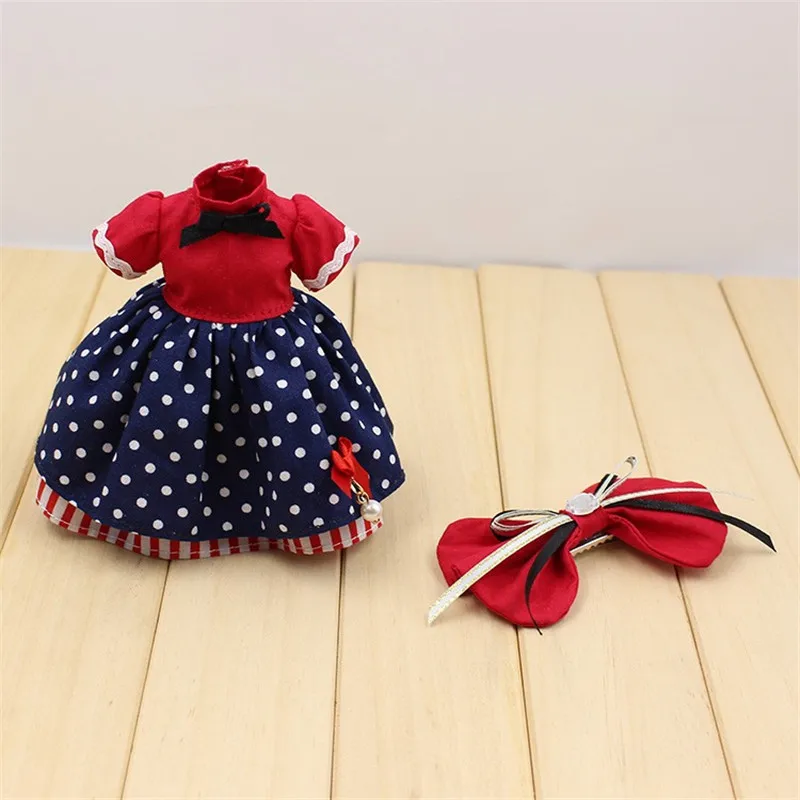 

Outfits for ICY DBS Blyth doll dress with melamed cute dressing suit for 1/6 BJD AZONE S OB24 ANIME GIRL
