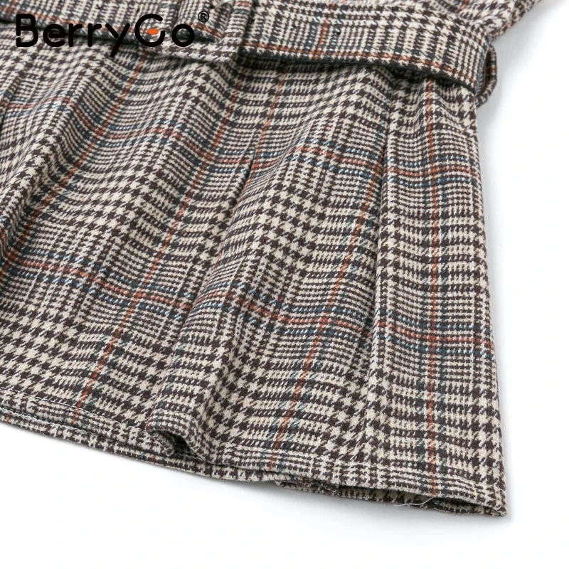 BerryGo Повседневная Женская толстовка с О-образным вырезом и длинным рукавом