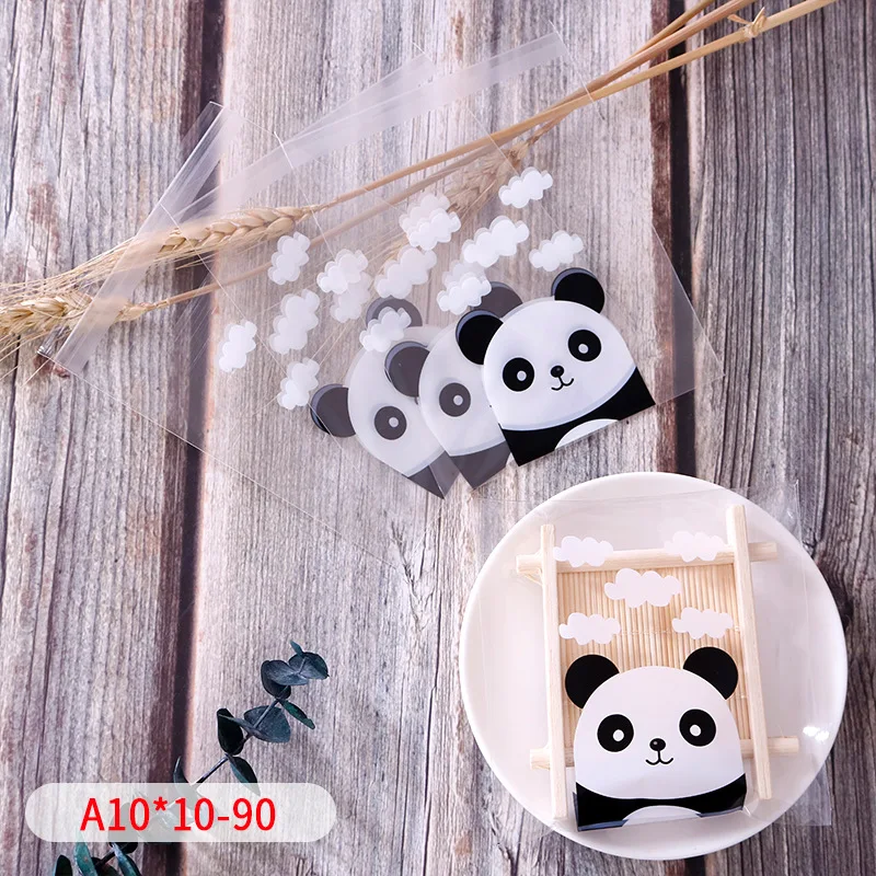 100 шт. прозрачный DIY конфеты Подарочный мешок для печенья пластиковая