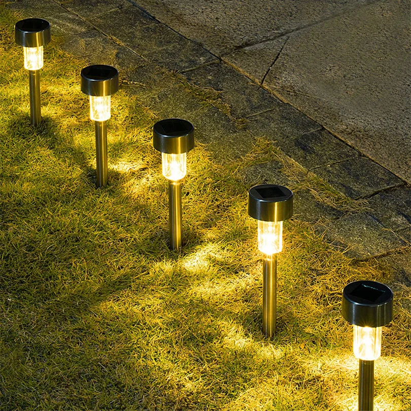 

1/2/5/12 Led Solar Street Lights, Waterproof Outdoor Solar Lights For GardenLandscape Courtyard And Courtyard Lighting Decoratio