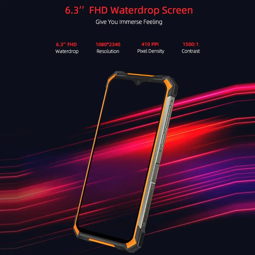 Смартфон DOOGEE IP68/IP69K S88 Pro Android 10 10000 мА · ч 8 ядер 6 + 128 ГБ|Смартфоны| |