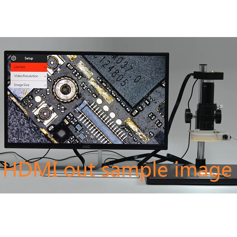 41 МП микроскоп камера 2K 60FPS FHD 1080P HDMI USB электронный видеомикроскоп цифровая лупа