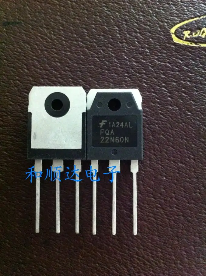 

10 шт. FQA22N60N 600V 22A TO-3P