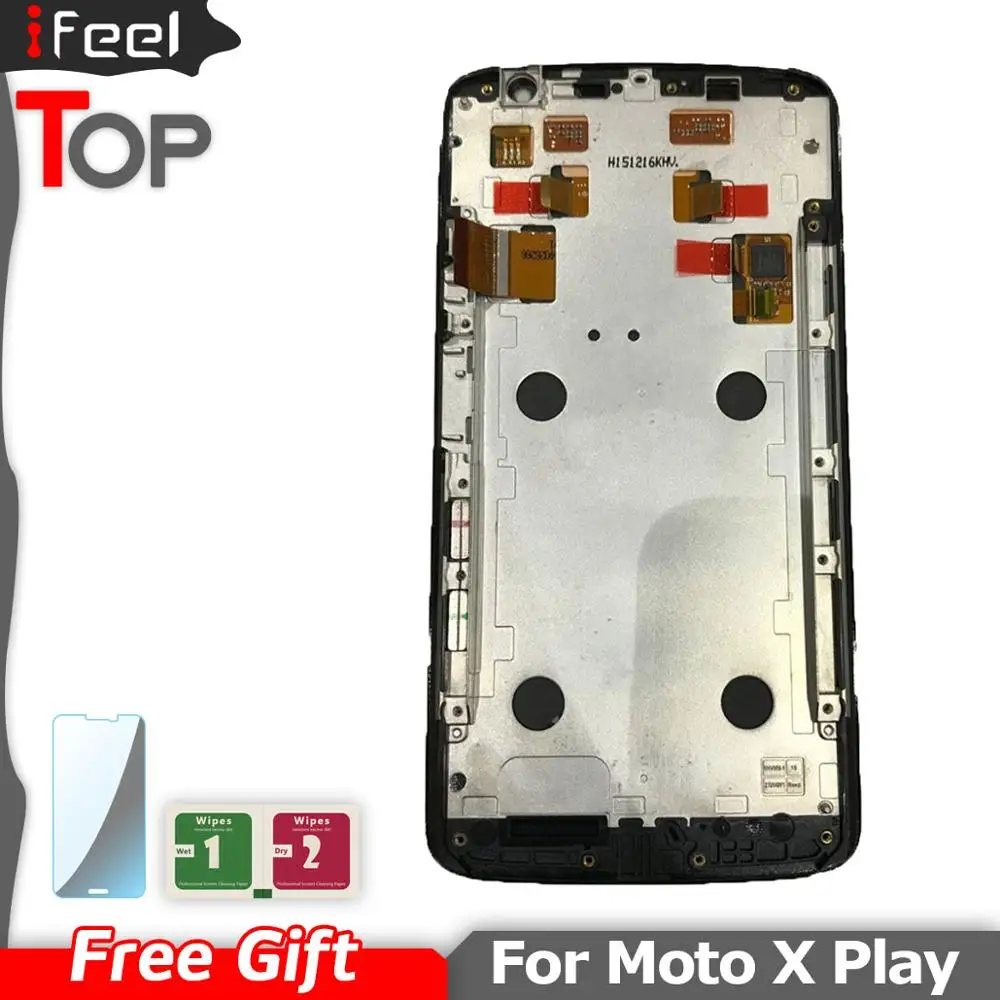 ЖК-дисплей с дигитайзером сенсорного экрана в сборе для Motorola MOTO X play x3 xt1561 XT1562 XT1563 5
