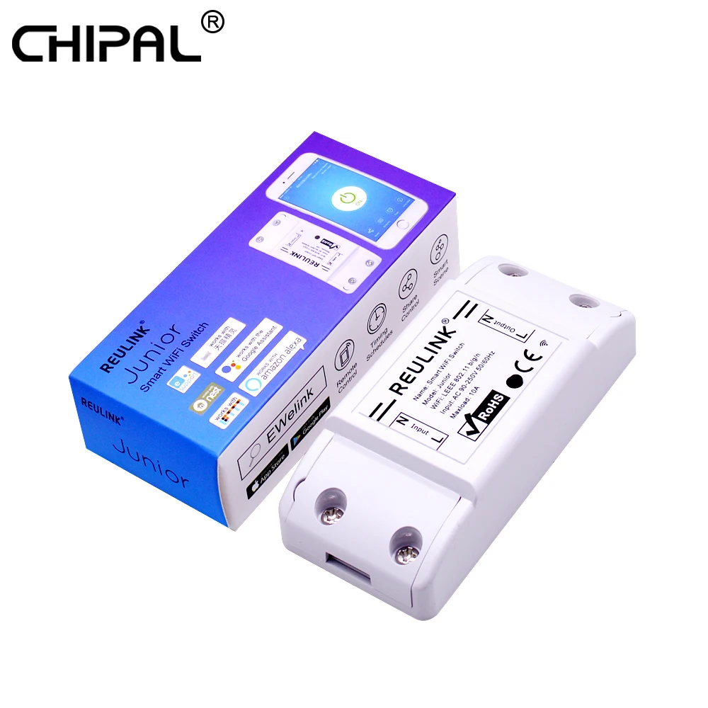 Умный Wi Fi переключатель CHIPAL беспроводной пульт дистанционного управления сделай