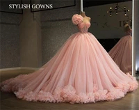 ruffles ball gown quinceanera dress pink pleats spaghetti strap puffy sweet 16 dresses vestidos de 15 a%c3%b1os