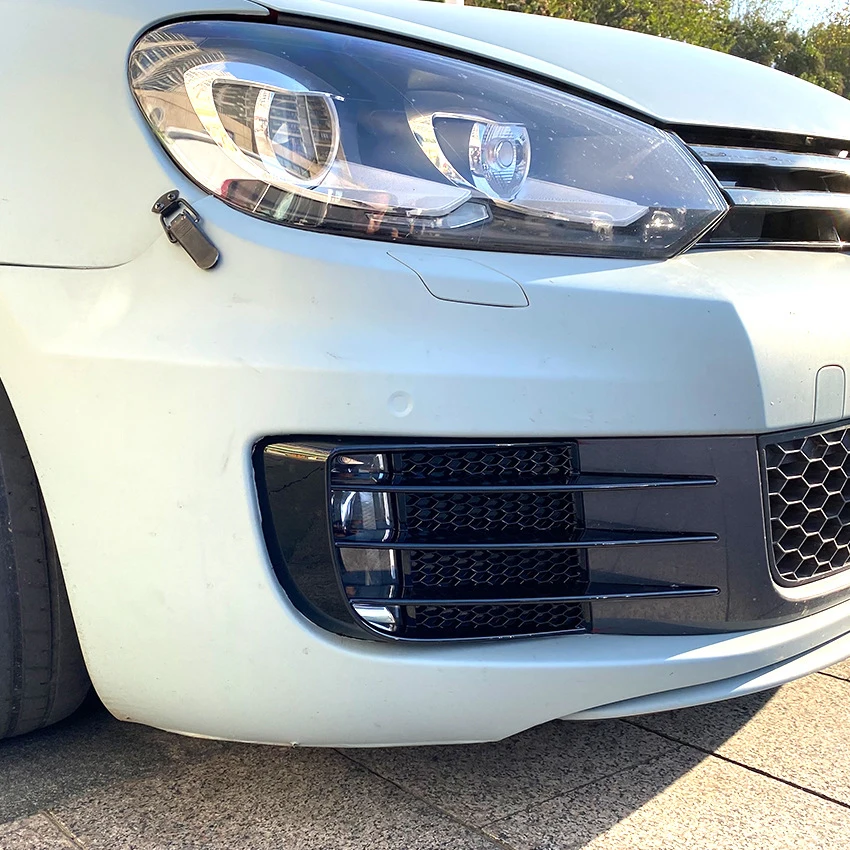 2 шт. автомобильные передние противотуманные фары для Volkswagen Golf 6 MK6 VI GTI R R20 ABS |