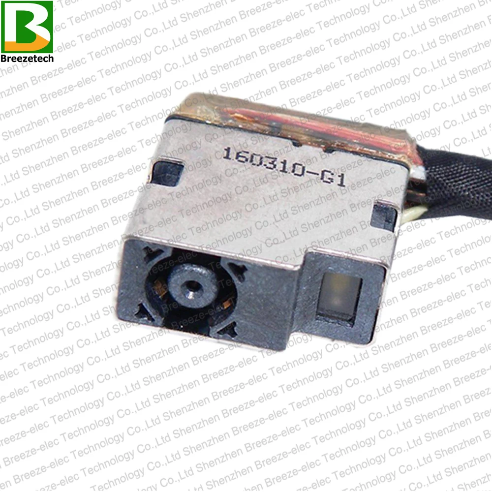 Фото Оригинальный кабель питания постоянного тока для ноутбука HP 15-ak012nr 15-AK202NR 15-AN051DX 15-AN 15-AN050NR 833596-SR7 833596-FR7 837610-001 №3