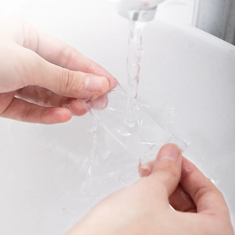 Нано двухсторонняя лента Съемная гелевая ручка прозрачная липкая многоразовая