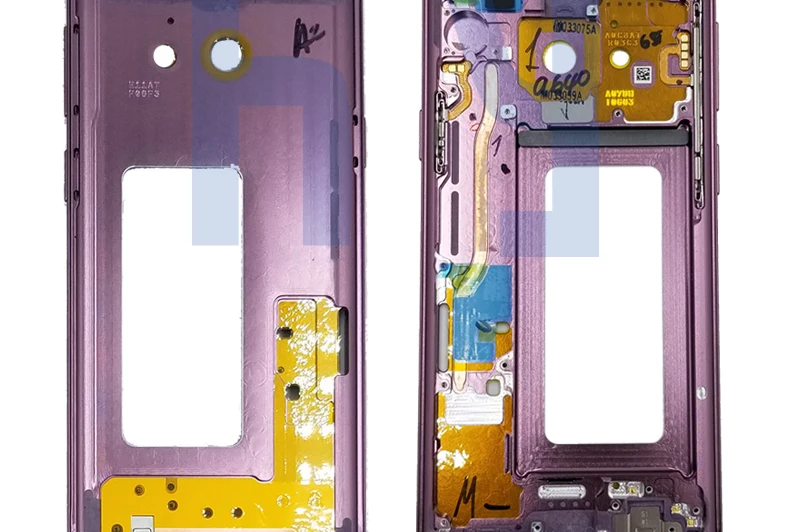 Для Samsung S9 + G9650 средняя рамка ЖК-пластина передняя панель Замена корпуса для Galaxy