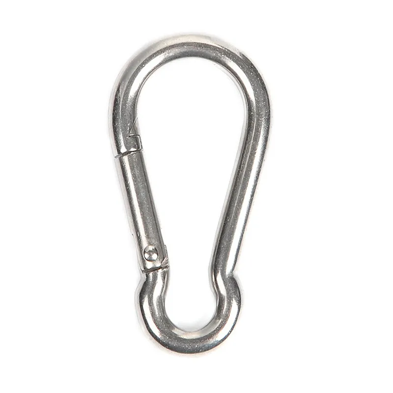 Пряжка для двери из нержавеющей стали винтовой пружинный крючок фиксированный