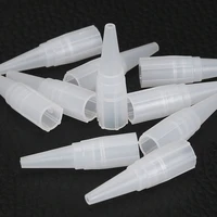 100pcs 1r 3r 5r 5f 7f tattoo needle caps nozzles tips for permanent makeup eyebrow eyeliner lips machine