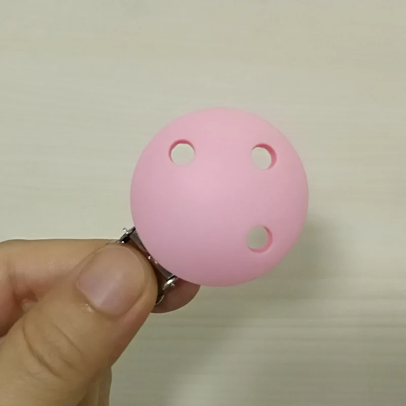10 шт./diy силиконовые принадлежности для малышей, держатель соска, зажим для оборудования, цепочка с кнопками,, аксессуары, зажим - Цвет: pink