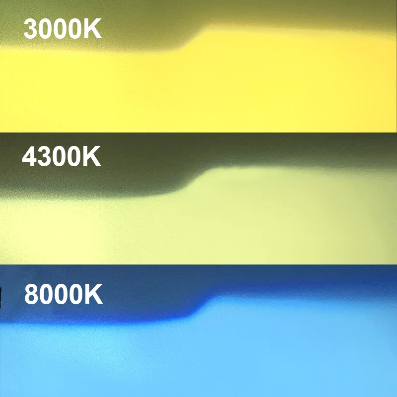Наклейка на мембрану Stella 3000k + 4300k 8000k ПВХ желтый/теплый белый/синий цвет