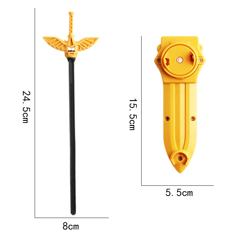 Beyblade Holy Sword Двусторонняя пусковая установка универсальная вспышка аксессуары