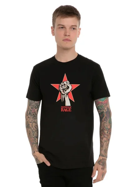 

Fashion Men's T-Shirt PROPHETS OF RAGE POWER FIST T-SHIRT Men's Cotton T-Shirt Funnny Shirts Men's Gifts