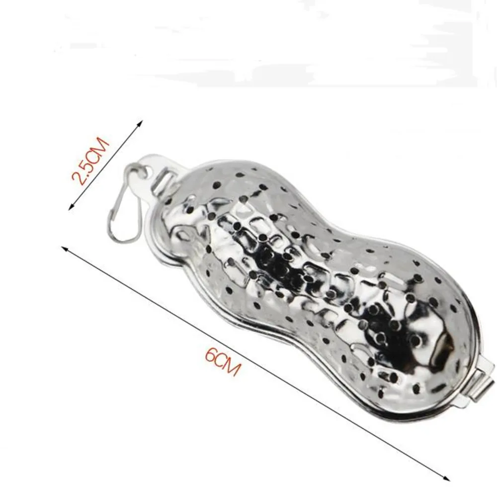 

Ситечко для чая в форме арахиса, из нержавеющей стали, 200 шт.