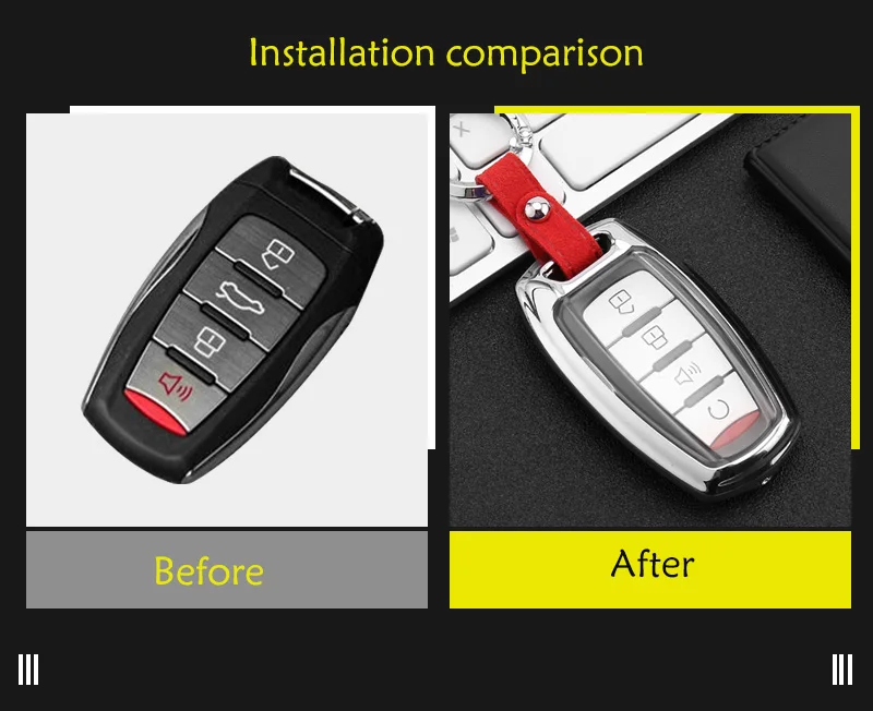 Автомобильный Брелок дистанционного управления умный чехол для сиденья Fob Haval