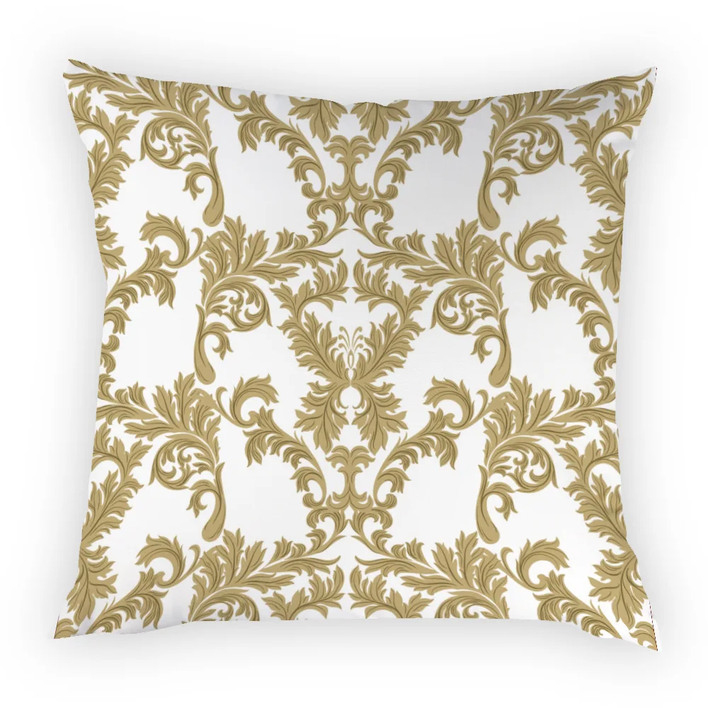 Одеяло с линейным узором "Золотая персиковая кожа" для декора дивана и спальни, мягкие чехлы для подушек, украшение дома, размер 45x45 см.